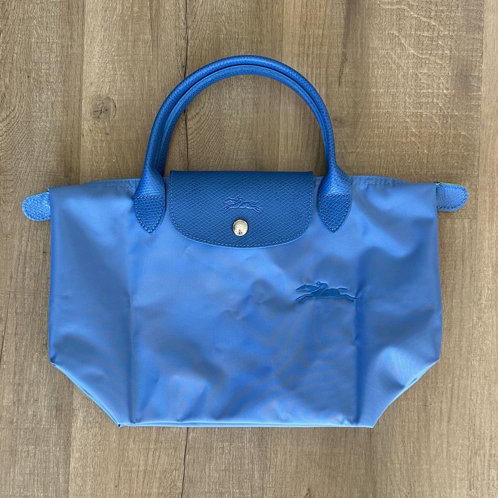 Longchamp Small Le Pliage Blue Women's Handbag